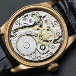 Stunning  1940s Tudor Oyster Centregraph Rose Gold Mid Size Watch All Original, Olde Towne Jewelers, Santa Rosa CA.