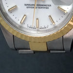 Stunning 1997 Rolex 69173  Datejust 18K/SS Lady's Watch Fully Serviced, Olde Towne Jewelers, Santa Rosa CA.
