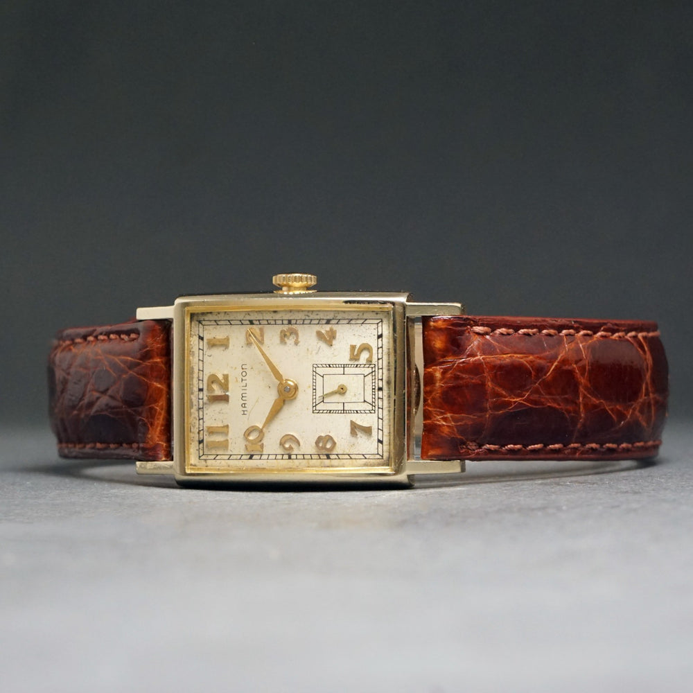 Stunning Hamilton Brockton Solid 10K Gold Watch Matson Lines Award, Olde Towne Jewelers, Santa Rosa CA.