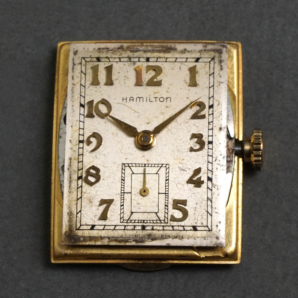 Stunning Hamilton Brockton Solid 10K Gold Watch Matson Lines Award, Olde Towne Jewelers, Santa Rosa CA.