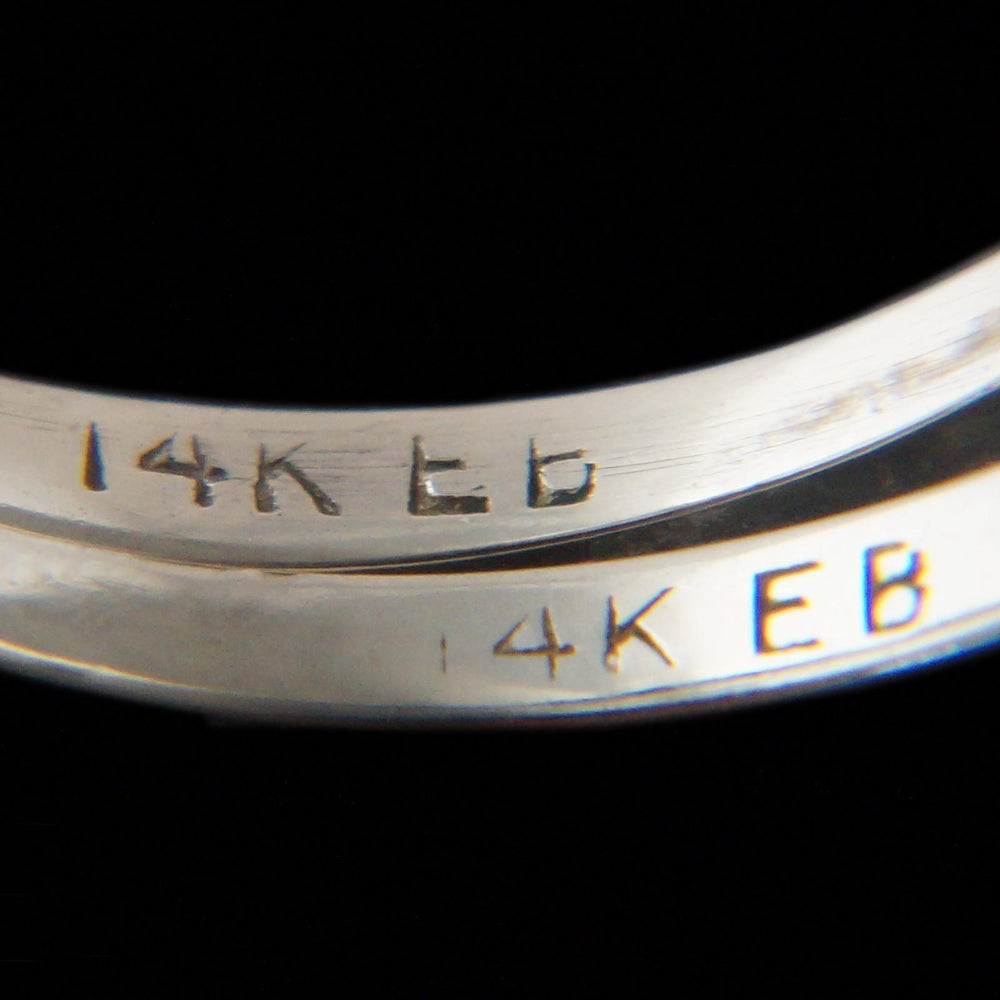 Solid 14K White Gold 2.00 CTW Diamond Wedding Band & Engagement Ring Bridal Set, Olde Towne Jewelers, Santa Rosa CA.