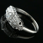 1940s Art Deco Solid 14K & .43 CTW OEC Diamond Wedding Ring, Anniversary Band, Olde towne Jewelers Santa Rosa Ca.