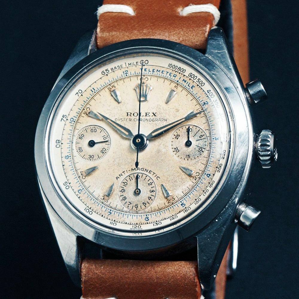 Rolex 6234 Anti-Magnetic Chronograph Stainless Steel, Unpolished Original