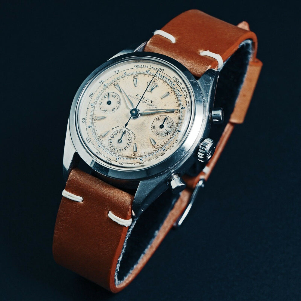 1959 Rolex 6234 Anti-Magnetic Chronograph Stainless Steel, Original