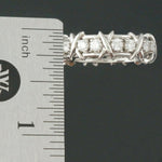 Tiffany & Co. Schlumberger Platinum, 1.60 Ctw Diamond Eternity Wedding Band, Olde Towne Jewelers, Santa Rosa CA.