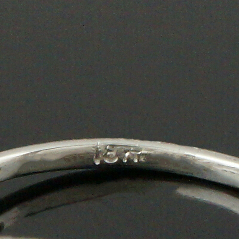 1920's Art Deco Solid 18K Gold, .47 CTW OEC Diamond Filigree Ring