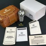 Hamilton Chronomatic II Automatic, NOS Unworn, Boxes, Papers, Valjoux 7750, Olde Towne Jewelers Santa Rosa CA.