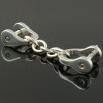 Vintage Tiffany & Co. Sterling Silver Double Shackle Valet Style Key Chain, Olde Towne Jewelers Santa Rosa CA.