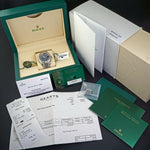 2021 Rolex 126234 36mm Datejust Stainless Steel 18KWG Bezel, Diamond Dial, Olde Towne Jewelers Santa Rosa Ca.