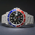 1991 Rolex 16700 GMT Master Pepsi Amazing Unpolished Condition, Nicest Anywhere, Olde Towne Jewelers, Santa Rosa CA.