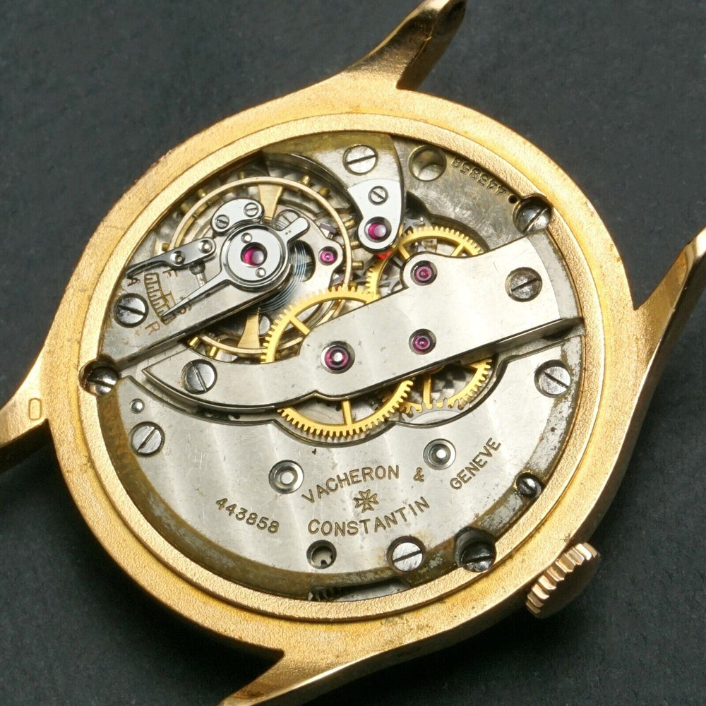 1940s Vacheron & Constantin 18K Rose Gold Man's Watch, Excellent Original, Olde Towne Jewelers, Santa Rosa CA.