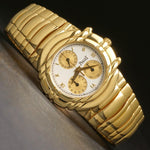 Rare Piaget Tanagra Haute Complication Solid 18K Gold Heavy Bracelet Watch