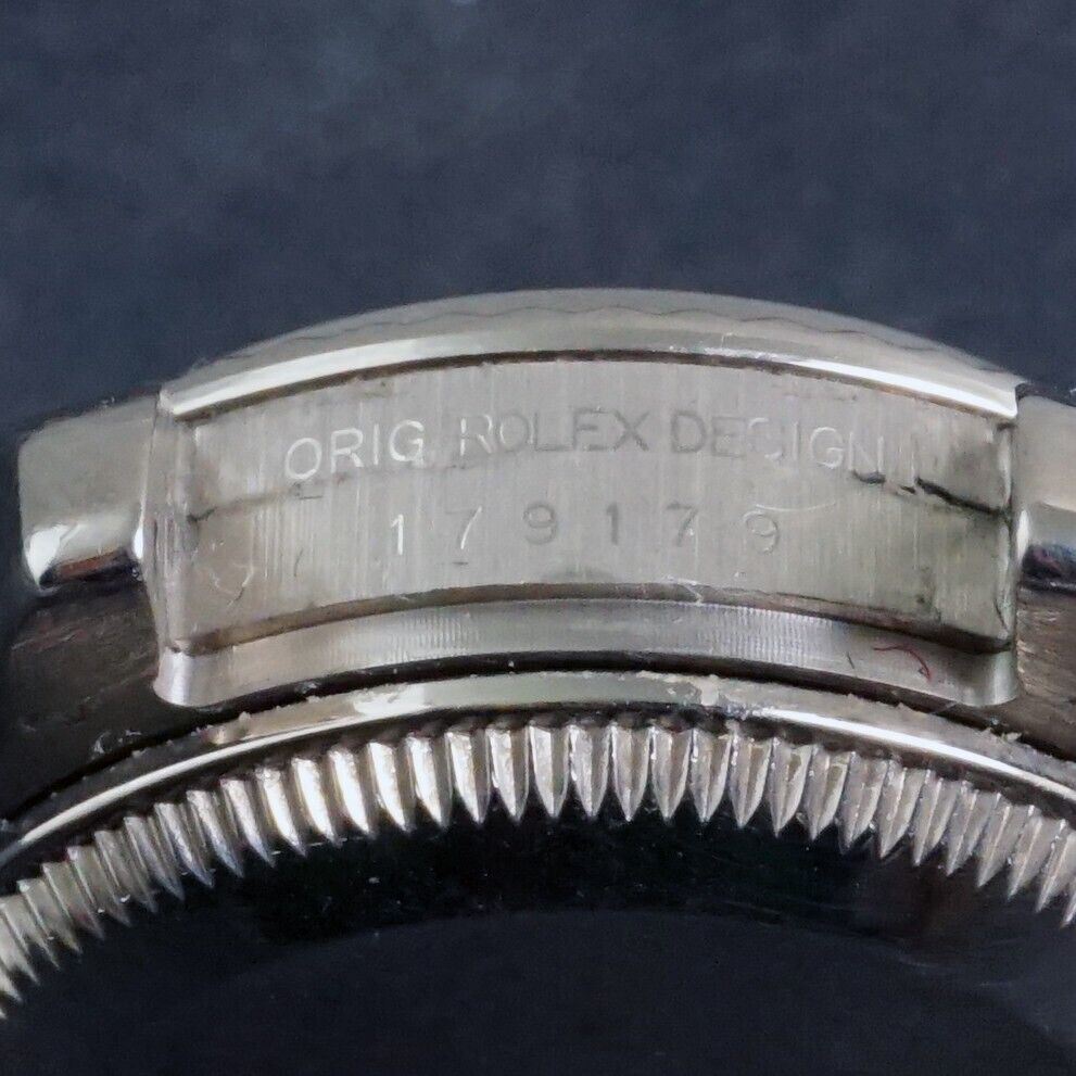 Rolex 2002 Lady's President 18K White Gold Factory Diamond Dial Wristwatch