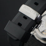 Dodane Type 23 Stainless Steel Pilot Watch w/Original Boxes, Book, Card & Strap, Olde Towne Jewelers, Santa Rosa CA.