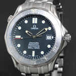 Stunning Omega Seamaster Professional Ghost Bezel Stainless Steel Man's Watch, Olde Towne Jewelers, Santa Rosa CA.