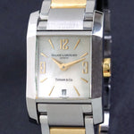 Rare Baume & Mercier Diamant Tiffany & Co Mother of Pearl Dial 18K & Steel Watch, Olde Towne Jewelers, Santa Rosa CA.