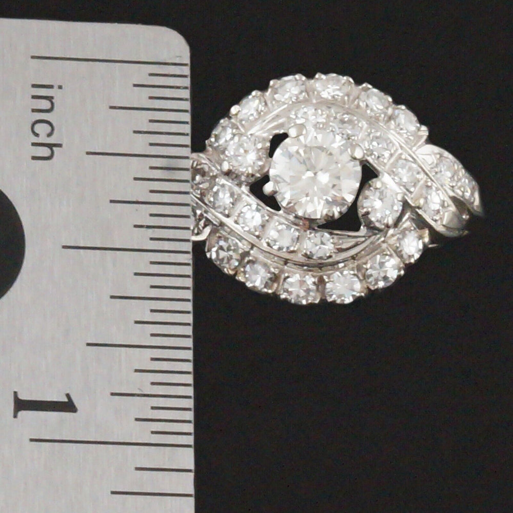 Solid 14K White Gold & 1.90 CTW Diamond Engagement, Wedding, Anniversary Ring, Olde Towne Jewelers, Santa Rosa CA.