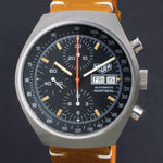 Heuer Montreal Automatic Stainless Steel Man's Chronograph Watch UNPOLISHED Olde Towne Jewelers, Santa Rosa CA.