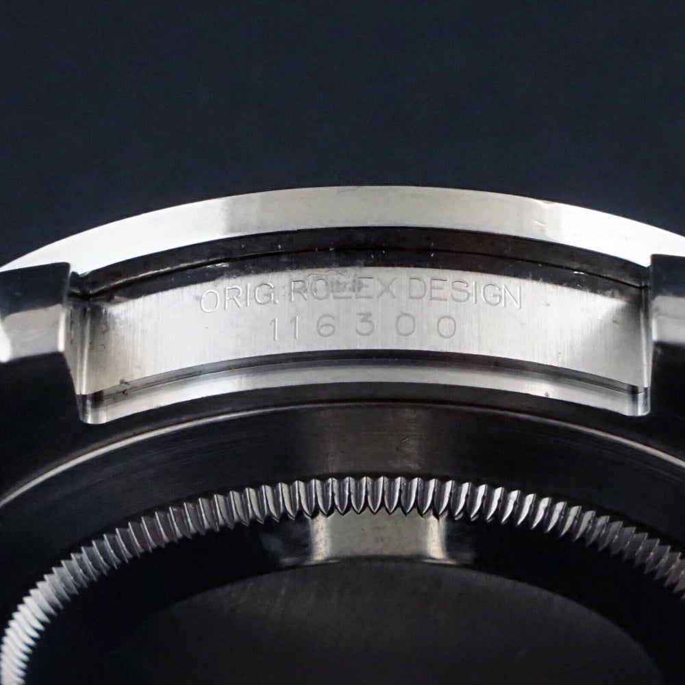 Stunning Rolex 116300 Datejust 41  Diamond Bezel Stainless Steel Man's Watch