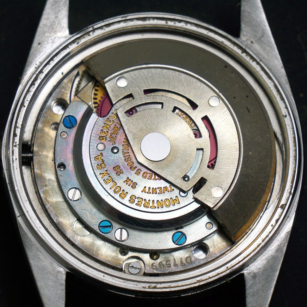 Stunning 1964 Rolex 1603 Datejust Stainless Steel 36mm Watch Pie Pan Dial
