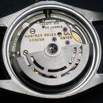 Stunning 1970 Rolex 6516 Date Stainless Steel Woman's Watch, Gray Dial, All Orig