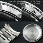 2002 Rolex 16264 Datejust Thunderbird 36mm Rhodium Roman Steel, White Gold, Olde Towne Jewelers Santa Rosa Ca.