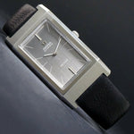 Rare HUGE Omega 155.0005 DeVille Automatic Stainless Steel Rectangular Watch NOS, Olde Towne Jewelers, Santa Rosa CA.