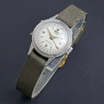 Rare 1949 Movado Stainless Steel Lady's Calendograph, All Original, Box & Papers, Olde Towne Jewelers Santa Rosa CA.
