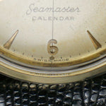 Rare 1954 Omega 2849 Seamaster Calendar Automatic Crosshairs Dial All Original