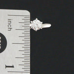 Platinum & .40 Ct Diamond Solitaire Engagement Ring, Estate Wedding Band, Olde Towne Jewelers, Santa Rosa CA