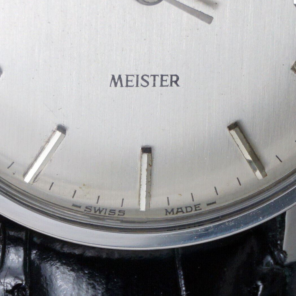 Rare 1965 Omega Seamaster Meister Dial Stainless Steel Watch, All Original, Olde Towne Jewelers, Santa Rosa CA.