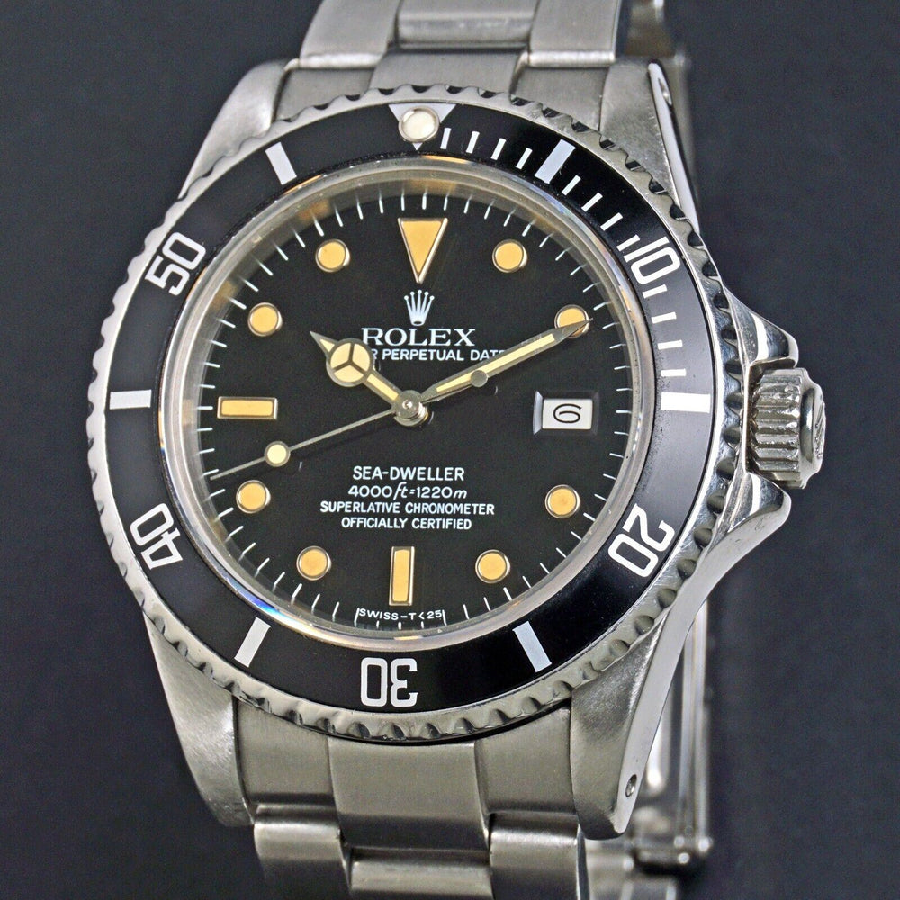 1984 Rolex 16660 Sea Dweller, Excellent Original, Great Patina, STUNNING!