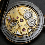 Stunning c1890 Rose Gold & Black Gun Metal Quarter Hour Repeater Pocket Watch, Olde Towne Jewelers, Santa Rosa CA.