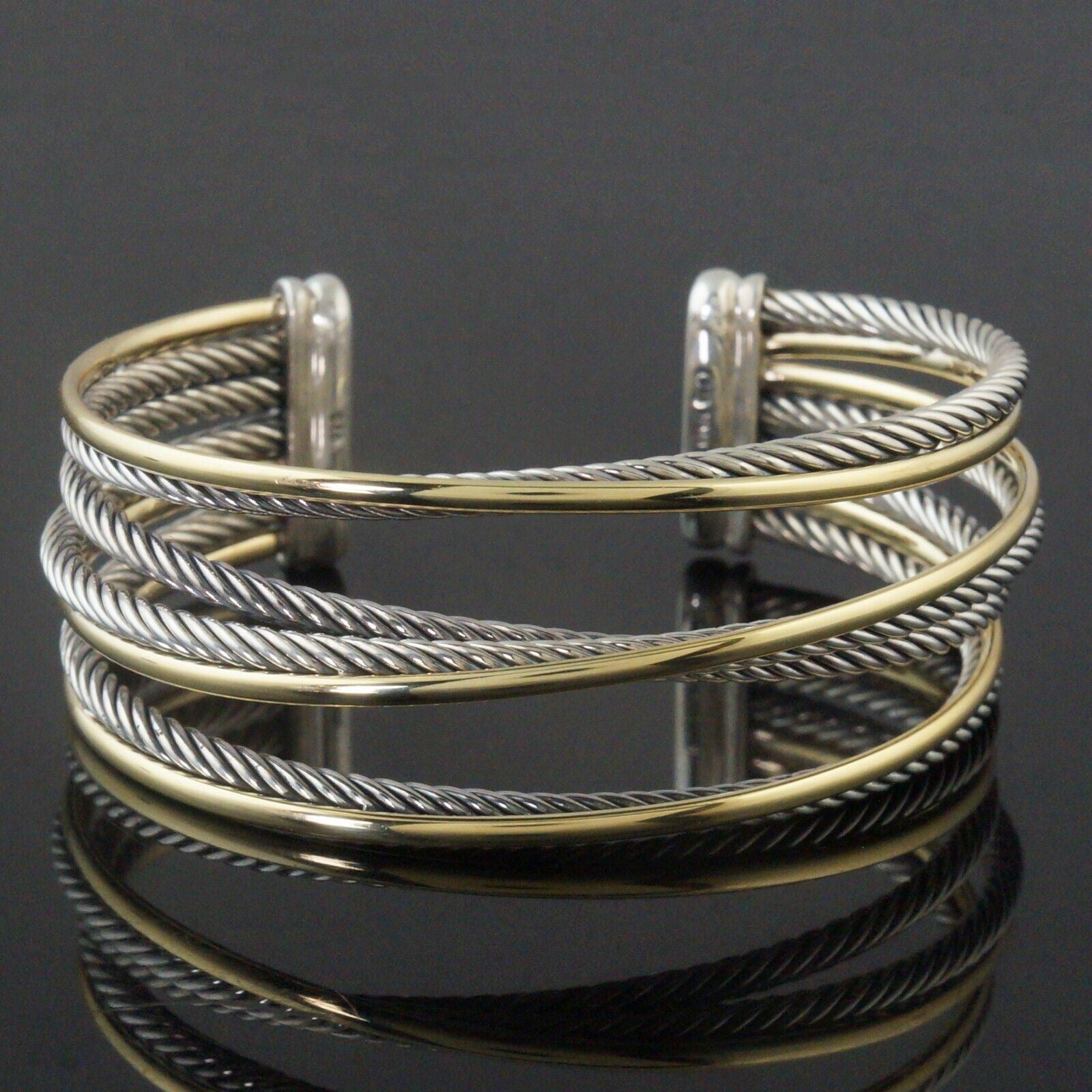 David yurman crossover bracelet deals with gold