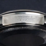 2003 Rolex 16200 Datejust Stainless Steel 36mm Rhodium Roman Dial Watch No Holes