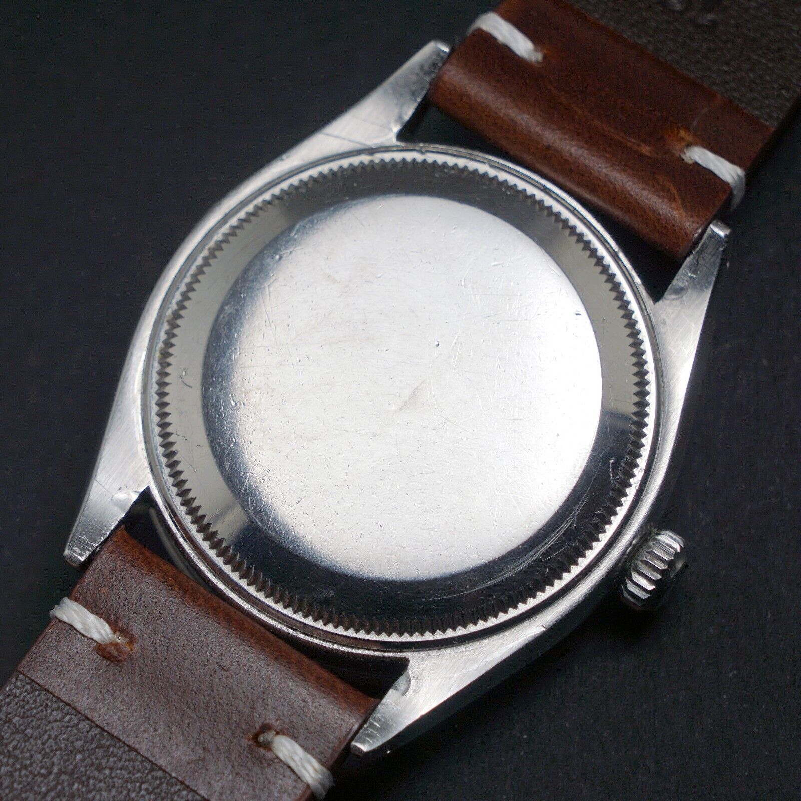 Stunning 1957 Rolex 6569 Oyster Perpetual Stainless Steel 34mm Tropica ...