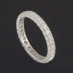 Platinum & .64 CTW Diamond Eternity Wedding Band, Estate Anniversary Ring, Olde Towne Jewelers, Santa Rosa CA.