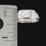 Granat Brothers Platinum & 1.40 CTW Diamond Engagement Ring, Wedding Band, Olde Towne Jewelers, Santa Rosa CA.