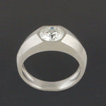 Platinum & 1.75 Carat OEC Diamond Solitaire Engagement Ring, Wedding Band, Olde Towne Jewelers, Santa Rosa CA.