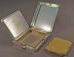 Rare Gorgeous Vintage Tiffany & Co. Sterling Silver Powder Compact, Mirror, Olde Towne Jewelers, Santa Rosa CA.