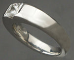 Stephen Einhorn Platinum & 1.10 ct. Radiant F/G Diamond Wedding, Engagement Ring, Olde Towne Jewelers, Santa Rosa CA.