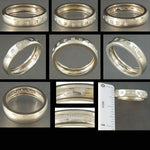 Modern Solid 14K White Gold & .22 cttw Diamond, Wedding Band Anniversary Ring, Olde Towne Jewelers, Santa Rosa CA.