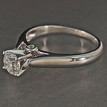 Stunning 14K White Gold & .70 Carat Diamond VS1/J Wedding Engagement Ring! GIA, Olde Towne Jewelers, Santa Rosa CA.