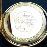 1911 Ball Waltham Solid 14K Rose Gold 16S 21J Railroad Pocket Watch Signed Case Olde Towne Jewelers Santa Rosa Ca.
