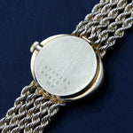 Baume & Mercier Solid 14K Yellow Gold 5 Strand Rope Bracelet Watch, Olde Towne Jewelers Santa Rosa Ca.