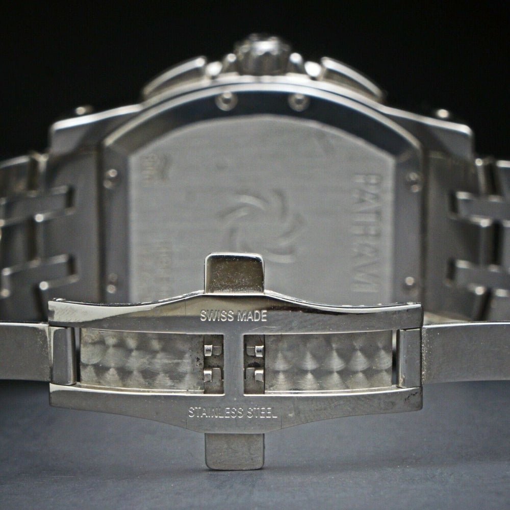 Carl F Bucherer Patravi T-Graph Power Reserve Stainless Steel Chronograph Watch,  Olde Towne Jewelers, Santa Rosa CA.