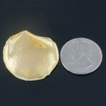 Tiffany & Co. Angela Cummings Solid 18K Yellow Gold Rose Petal Pin, Brooch, Olde Towne Jewelers, Santa Rosa CA.
