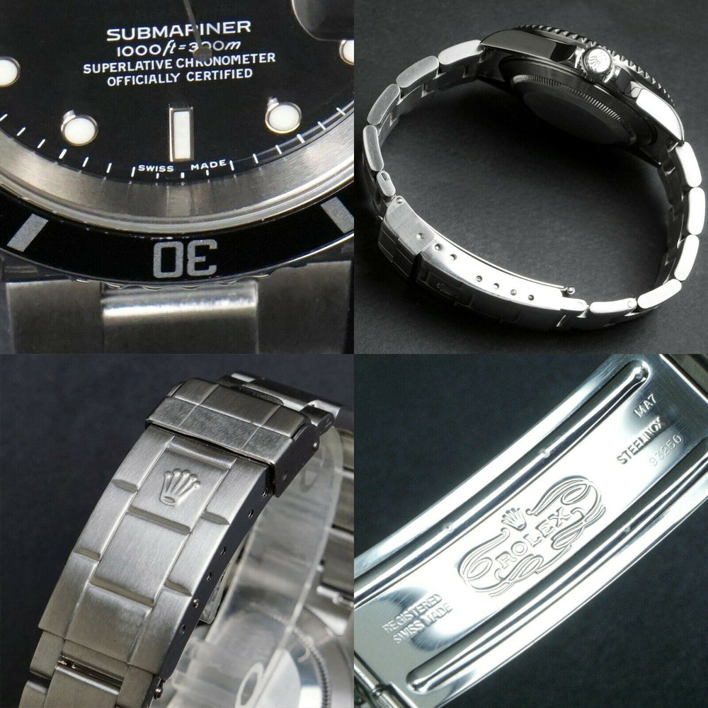 2005 Rolex 16610 Submariner Stainless Steel, No Holes, SEL, Nicest Anywhere, Olde Towne Jewelers, Santa Rosa CA.