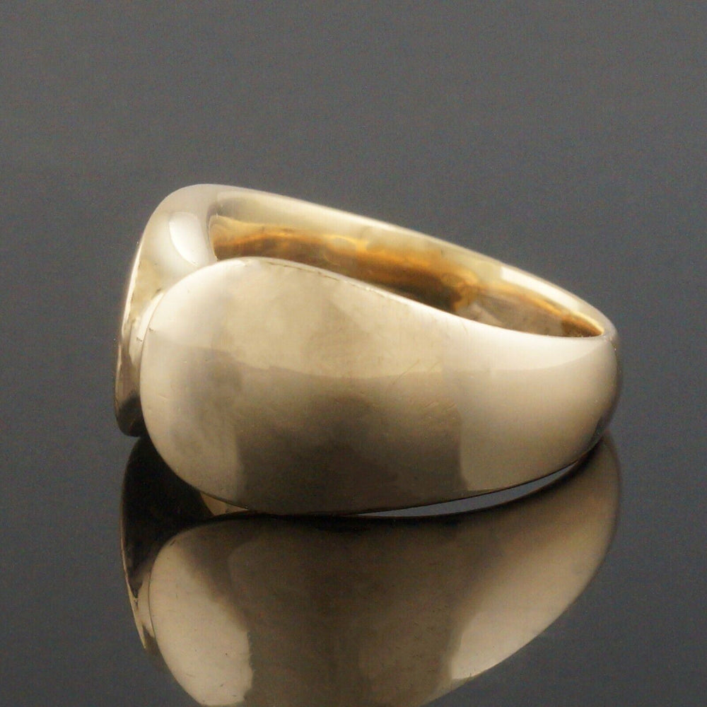 Rare Heavy Solid 18K Gold 1960s Nanna Ditzel Designed Georg Jensen Estate Ring, Olde Towne Jewelers, Santa Rosa CA.