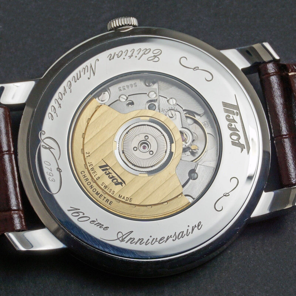 Tissot Navigator Heritage Automatic T078.641.16.037.00 160 Anniversary Watch, Olde Towne Jewelers, Santa Rosa CA.